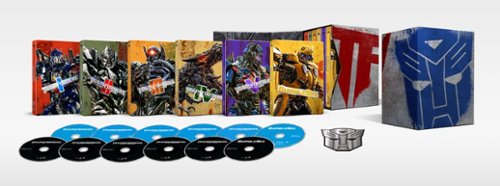 Transformers Limited Edition Steelbook 6-Movie Collection [SteelBook] [4K Ultra HD Blu-ray/Blu-ray]