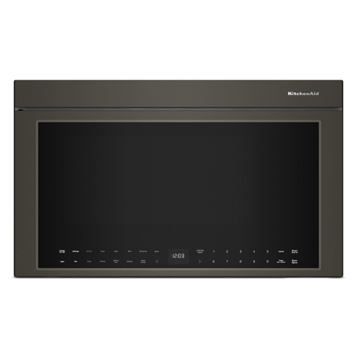 KitchenAid - 1.1 Cu. Ft. Over-the-Range Microwave Oven with Infrared Sensor Modes - Black Ore