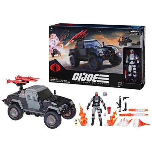 G.I. Joe - Classified Series #120, Cobra Night Attack 4-WD Stinger & Driver