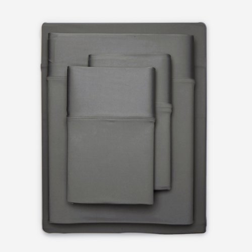 SHEEX - Sleep Tech Sheet Set - Split King - Graphite-Front_Standard 