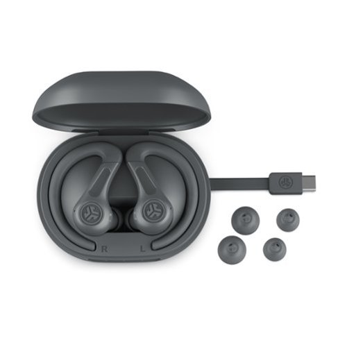 JLab JBuds Sport ANC 4 True Wireless Earbuds Graphite - Best Buy