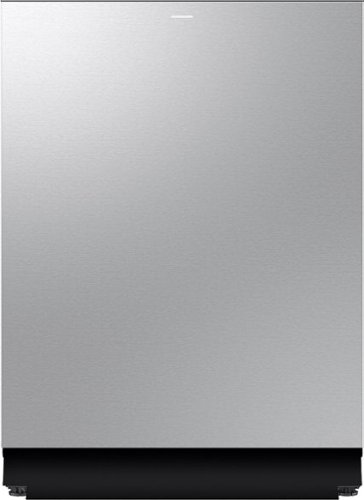 Samsung - 24" AutoRelease Dry Smart Built-In Stainless Steel Tub Dishwasher with Height-Adjustable Rack, 38dBA - White Glass