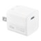 Insignia™ - 30W USB-C Foldable Compact Wall Charger for MacBook Air, iPad, Smartphone, and Tablet - White-Front_Standard