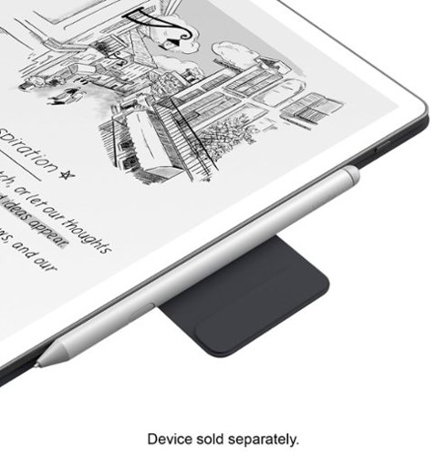 Amazon Kindle Scribe Executive Folio Cover with Magnetic Attach, Sleek Protective Case - Premium Leather - Graphite WORLDWIDE DELIVERY