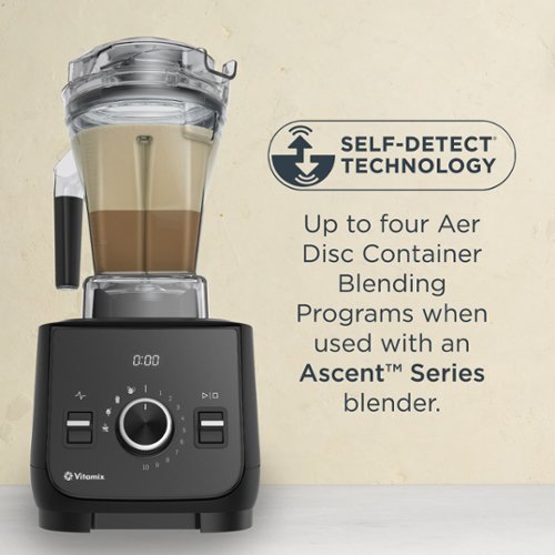 Vitamix 48 Ounce Aer Disc Blender Container with SELF DETECT Clear
