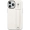 SaharaCase - FingerGrip Series Genuine Leather Case with MagSafe for Apple iPhone 15 Pro Max - White-Front_Standard 