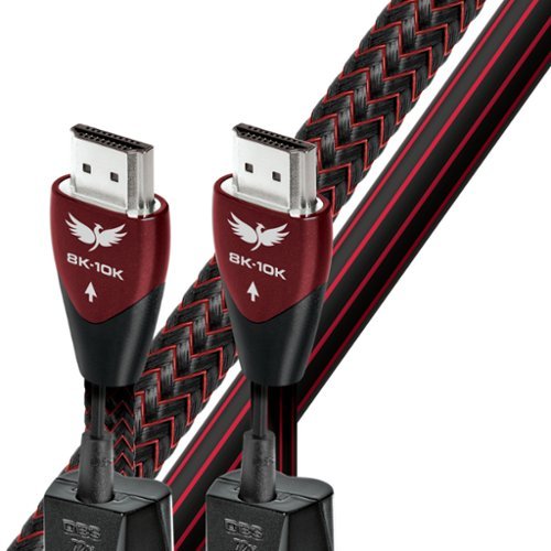 AudioQuest FireBird 48 10'   4K-8K-10K 48Gbps  In-Wall Rated HDMI Cable - Black with Red Stripes WHERE TO BUY
