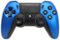 Ghost Gear - GG™ PS4 / PC Pro Controller Gamepad Metallic High-Speed Wired Connectivity, 4 Programmable Rear Triggers - Blue-Front_Standard