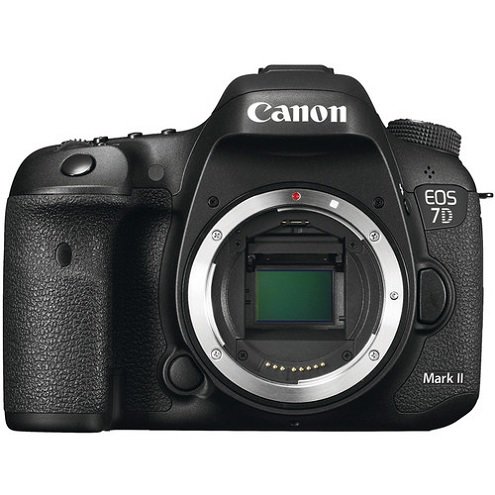 Canon - EOS 7D Mark II DSLR Camera (Body Only) - Black-Front_Standard 