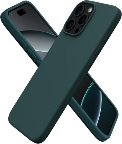 Ornarto - Designed for iPhone 16 Pro Max Case 6.9", Liquid Silicone Full Covered Protective Case - Olive Green-Front_Standard 