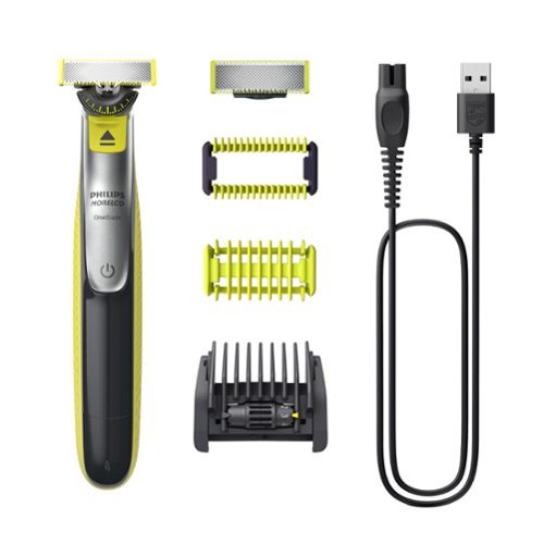 Philips Norelco - OneBlade 360 Face + Body - Hybrid Electric Trimmer and Shaver - Black And Green