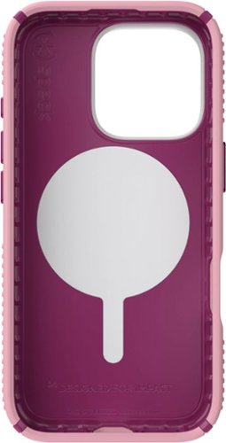 Speck Presidio2 Grip ClickLock Case with MagSafe for Apple iPhone 16 Pro - Wednesday Pink GLOBAL SHIPPING