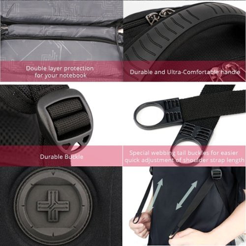 Swissdigital Design TERABYTE Carrying Case - Black BUY IN SAUDI ARABIA