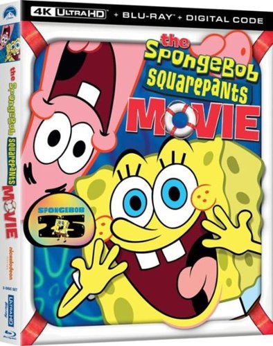 The SpongeBob SquarePants Movie   - 4K Blu-Ray [4K Ultra HD Blu-ray]-Front_Standard 