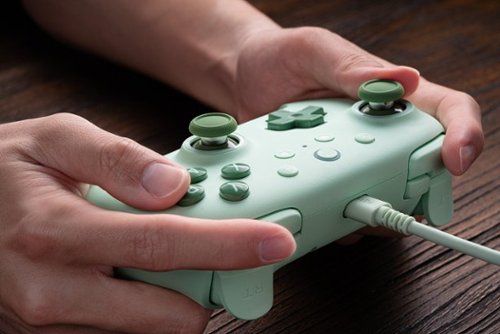 8BitDo Ultimate 2C Wired Controller for Android and Windows with Hall Effect Joysticks - Green BUY IN MIDDLE EAST