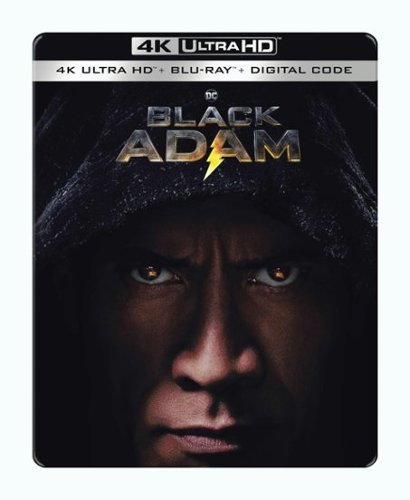  Black Adam (Limited Edition Steelbook 4K Ultra HD + Blu-ray) [UHD] [4K Ultra HD Blu-ray]