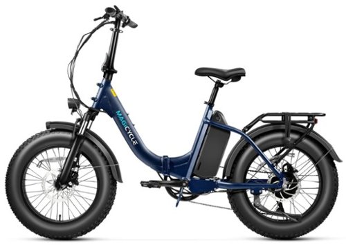 Magicycle - Jaguarundi 2.0 Torque Sensor Ebike 750W/Peak 1100W Motor w/ 60 mi Max Operating Range & 28 mph Max Speed - Blue-Front_Standard 