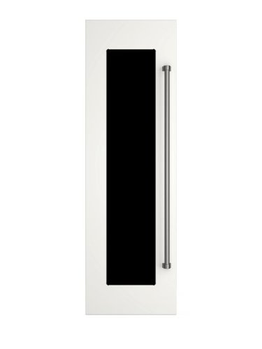 24"W. Integrated Wine Cooler Door Panel for Viking Model FDWCIC7240R - Left Hinge - Pure White