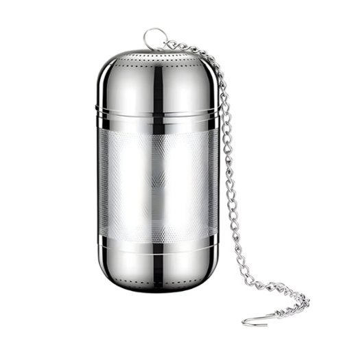 Kitcheniva - Stainless Steel Tea Infuser Seasoning Filter - Silver-Front_Standard 