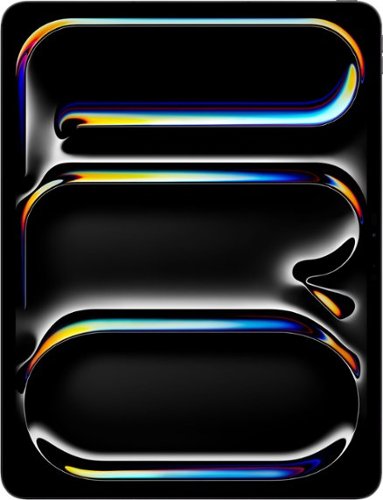 Apple - 13-inch iPad Pro M5 chip Wi-Fi + Cellular 512GB with OLED - Space Black (Verizon)-Front_Standard 
