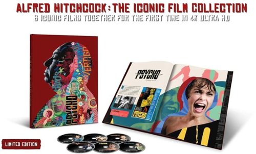 Alfred Hitchcock: The Iconic Film Collection  - 4K Blu-Ray [Special] [4K Ultra HD Blu-ray]-Front_Standard 