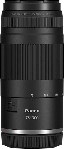 Canon RF75 300mm F4 5.6mm Telephoto Zoom Lens for EOS R