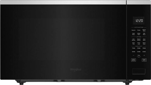  Whirlpool - 2.2 Cu. Ft. Countertop Microwave with Sensor Cooking - Stainless Steel