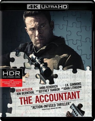  The Accountant [4K Ultra HD Blu-ray/Blu-ray] [2016]