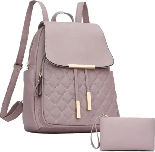 Y-pink-Backpack&purse