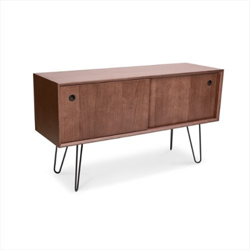 Burrow - Carta Mid Century Modern Credenza - Walnut-Front_Standard 