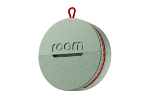 Roam - 3-in-1 Tracker - Bluetooth Item Locator, Keys/Luggage/Pet Gear, iOS or Android Find My, Waterproof, 1-Pack - Green-Front_Standard 