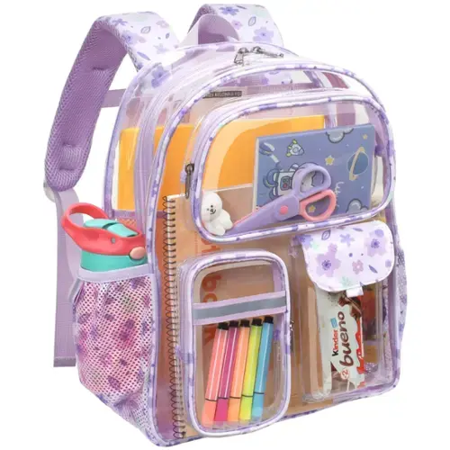 1pcs, A-purple Floral-Backpack