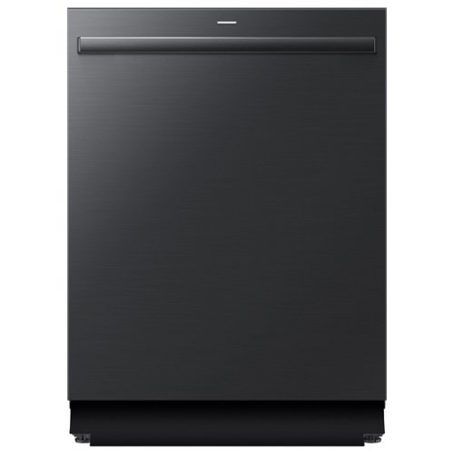 Samsung - 38 dBA Bespoke AI Dishwasher with 3rd Rack Washing System - Matte Black Steel