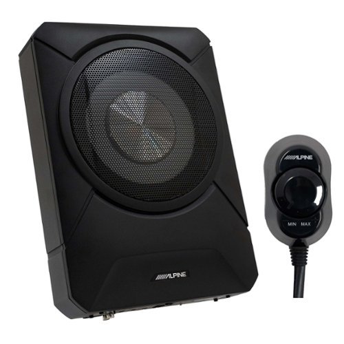 Alpine - PWE-S800, Compact Shallow Mount Powered 8" Subwoofer System-Front_Standard 