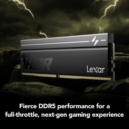 Lexar THOR Series OC DDR5 RAM, 32GB Kit (2x16GB) 6000 MT/s, C38