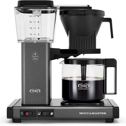 Moccamaster - KBGV Select 10-Cup Coffee Maker - Stone Grey - Gray-Front_Standard 