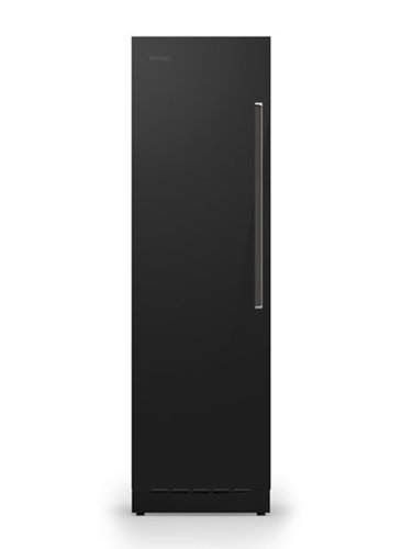 24" W.Door Panel 4" Toe Kick for Viking Veil FDFZIC724 & FDREIC724 Left Hinge Models - Black Glass