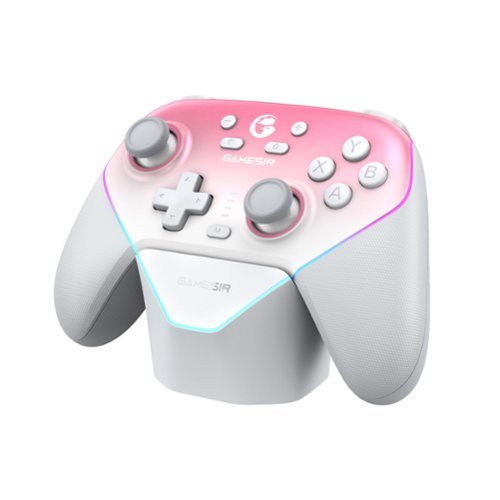 GameSir Super Nova Wireless Gaming Controller Nintendo Switch/Switch 2/PC/iOS/Android, Hall Effect Stick/Trigger, Charging Dock - Pink GLOBAL SHIPPING