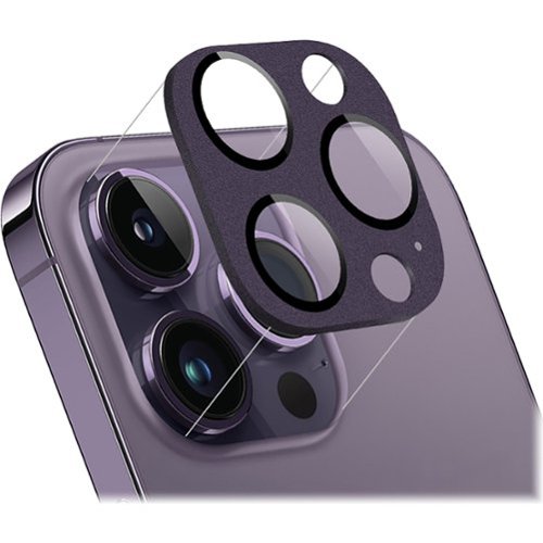 SaharaCase ZeroDamage Camera Lens Protector for Apple iPhone 14 Pro and iPhone 14 Pro Max (2-Pack) - Purple WORLDWIDE DELIVERY