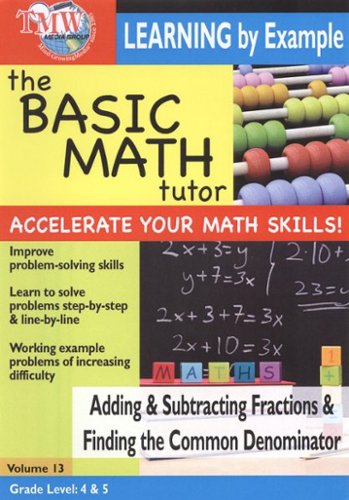 

The Basic Math Tutor: Adding & Subtracting Fractions & Finding the Common Denominator