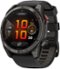 Garmin - fēnix 8 Pro AMOLED Sapphire GPS Smartwatch 51mm Fiber-reinforced polymer - Carbon Gray DLC Titanium - (2025)-Front_Standard
