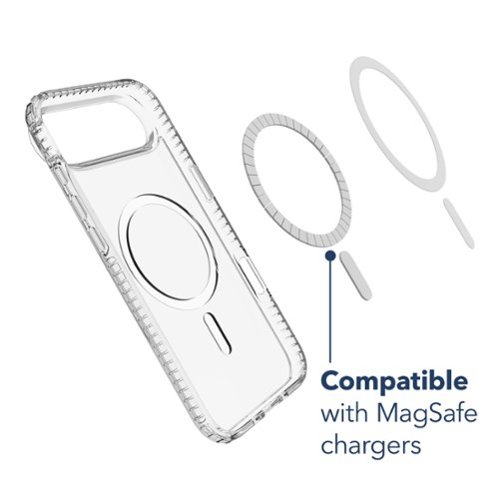 Insignia™ Hard-Shell Case with MagSafe for iPhone Air - Clear WORLDWIDE DELIVERY