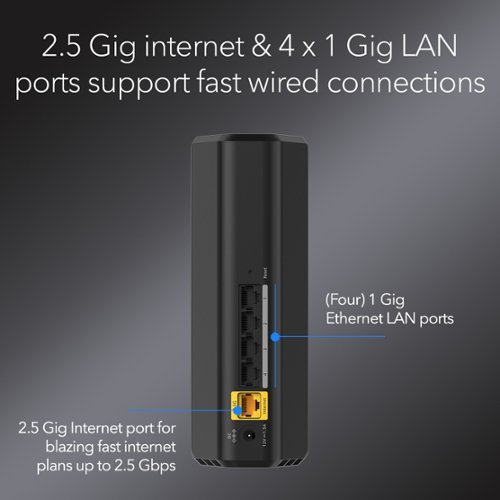 NETGEAR Nighthawk BE3600 Dual-Band Wi-Fi 7 Router - Black WHERE TO BUY