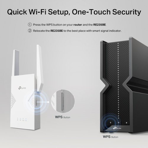 TP-Link BE3600 Wi-Fi 7 Range Extender - White BUY IN MIDDLE EAST