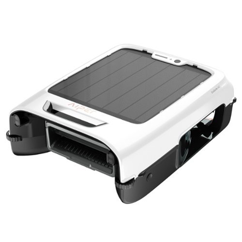 Aiper - EcoSurfer M2 Pool Skimmer, Solar Power Energy - White-Front_Standard 