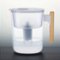 FC Design - Freco 16 Cup/3.8L Water Filter Pitcher – 1 Elite Long Life Brita Compatible Filter, NSF42/53 Certified, BPA Free – White-Front_Standard