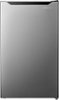 Insignia™ - 4.4 Cu. Ft. Mini Fridge with Door Storage and ENERGY STAR Certification - Stainless Steel-Front_Standard