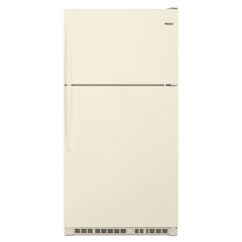  Whirlpool - 20.5 Cu. Ft. Top-Freezer Refrigerator - Biscuit