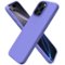 Ornarto - Designed for iPhone 16 Pro Max Case 6.9", Liquid Silicone Full Covered Protective Case - Periwinkle-Front_Standard