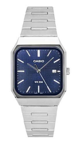 Casio Analog Quartz MTP B185D 2A1V Mens Watch Stainless Steel